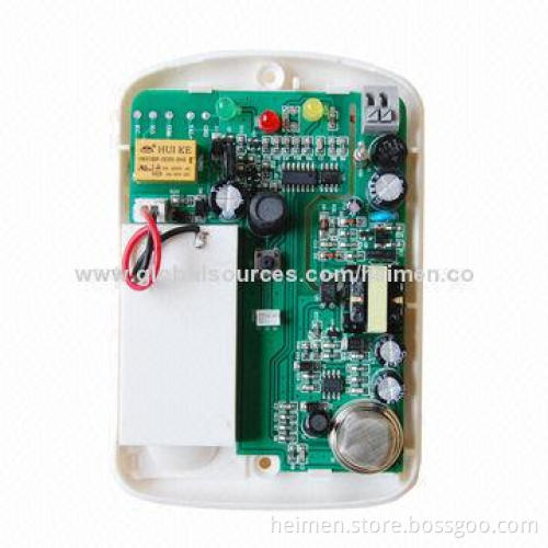 100 - 240V AC Standalone Home Gas Leak Detector, Natural Gas or LPG with 9V Backup Battery